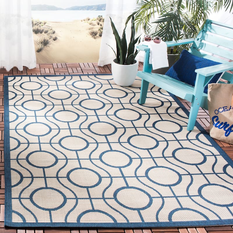 SAFAVIEH Courtyard Joline Indoor/ Outdoor Waterproof Patio Backyard Rug