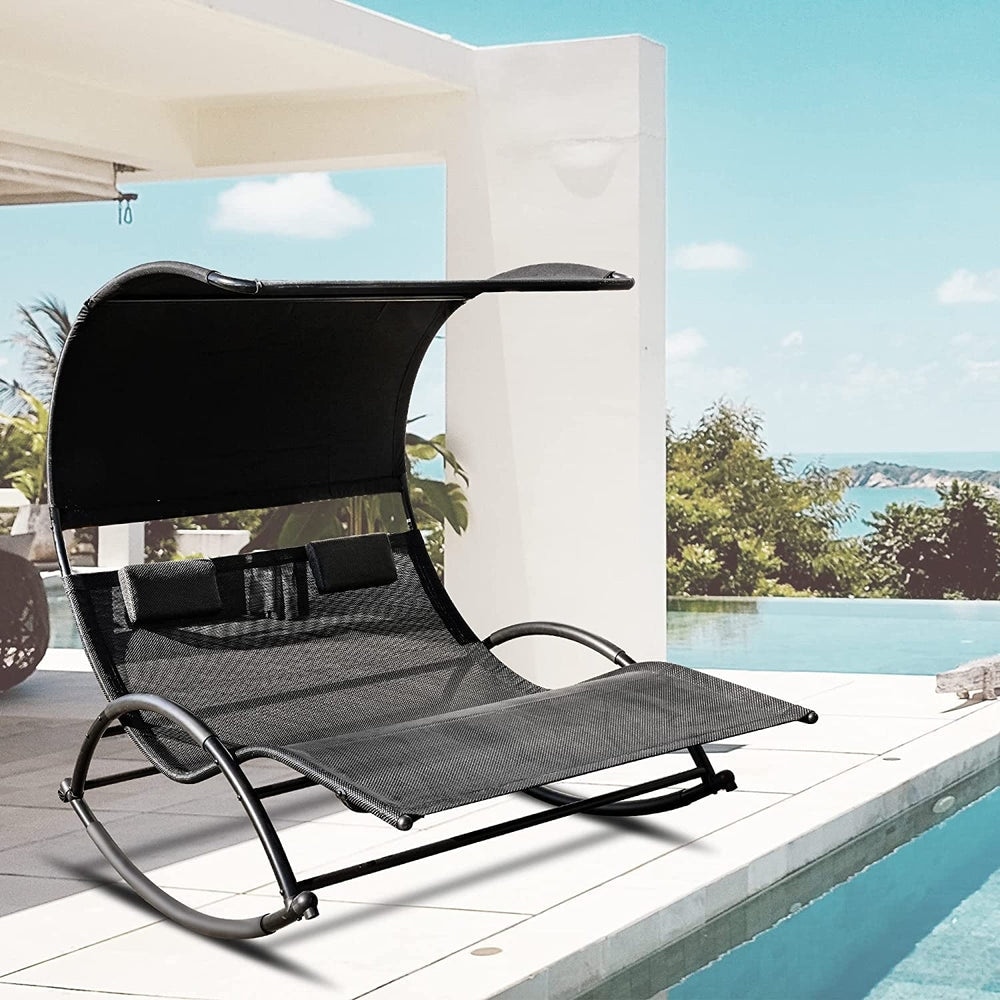 Double lounger with hotsell canopy