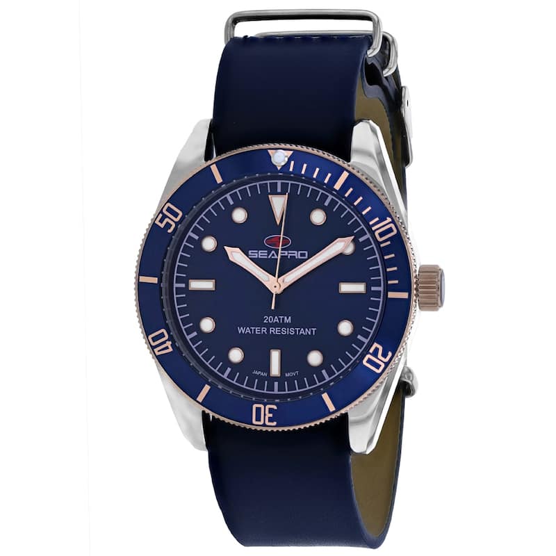 Seapro Men's Revival Blue Dial Watch - SP0303 - One Size