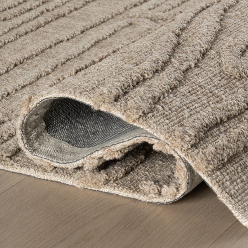 Nuloom Cyrene Abstract Bohemian Wool Area Rug