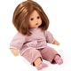 preview thumbnail 3 of 3, Gotz Muffin Soft Mood 13" Cuddly Baby Doll with Brown Hair to Wash and Style