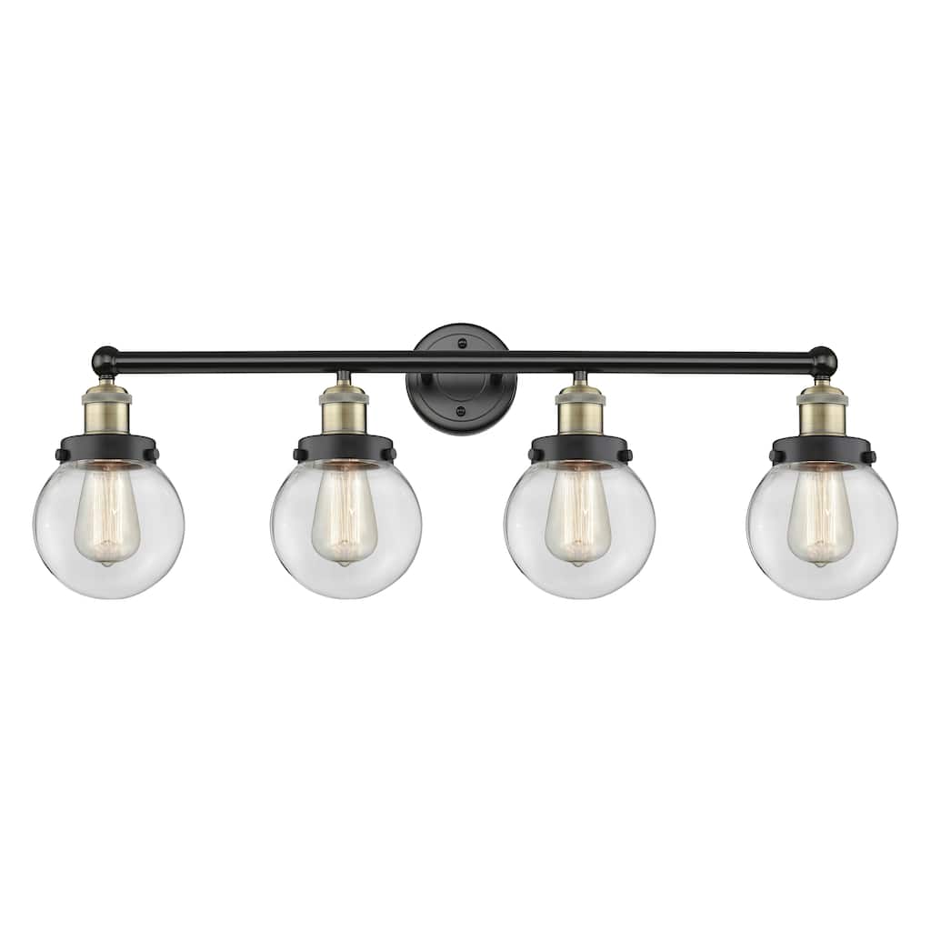 Innovations Lighting Small Beacon - 4 Light 34" Bath Vanity Light
