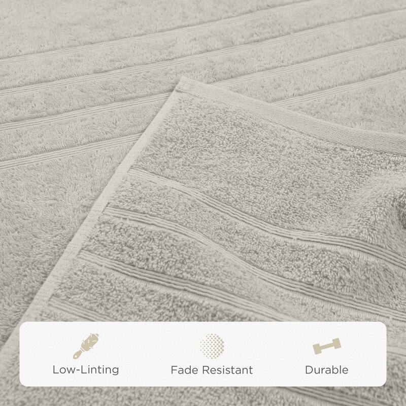 Martex Ultimate Performance Cotton Low-Lint Soft Absorbent Towel Set