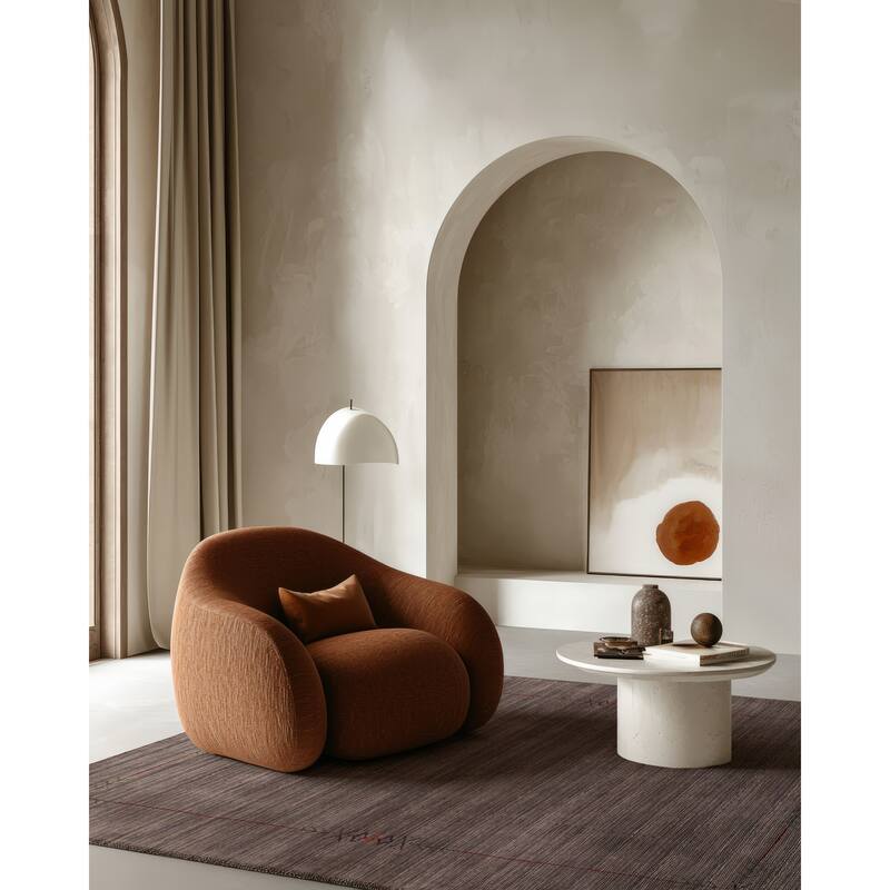 ECARPETGALLERY Hand Loomed Kashkuli Gabbeh Grey Wool Rug - 4'9 x 6'11