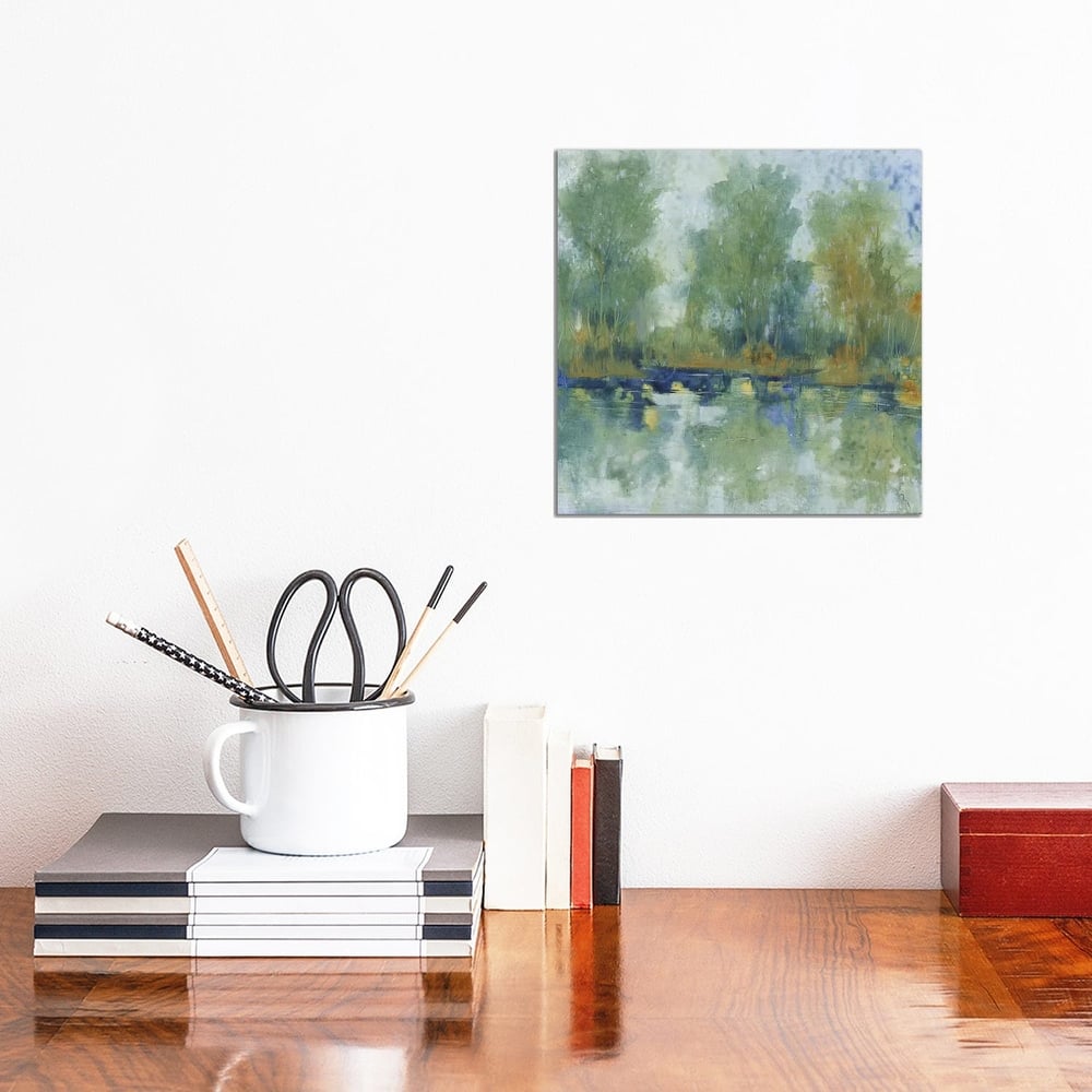 iCanvas "Pond Reflection II" by Tim OToole Canvas Print