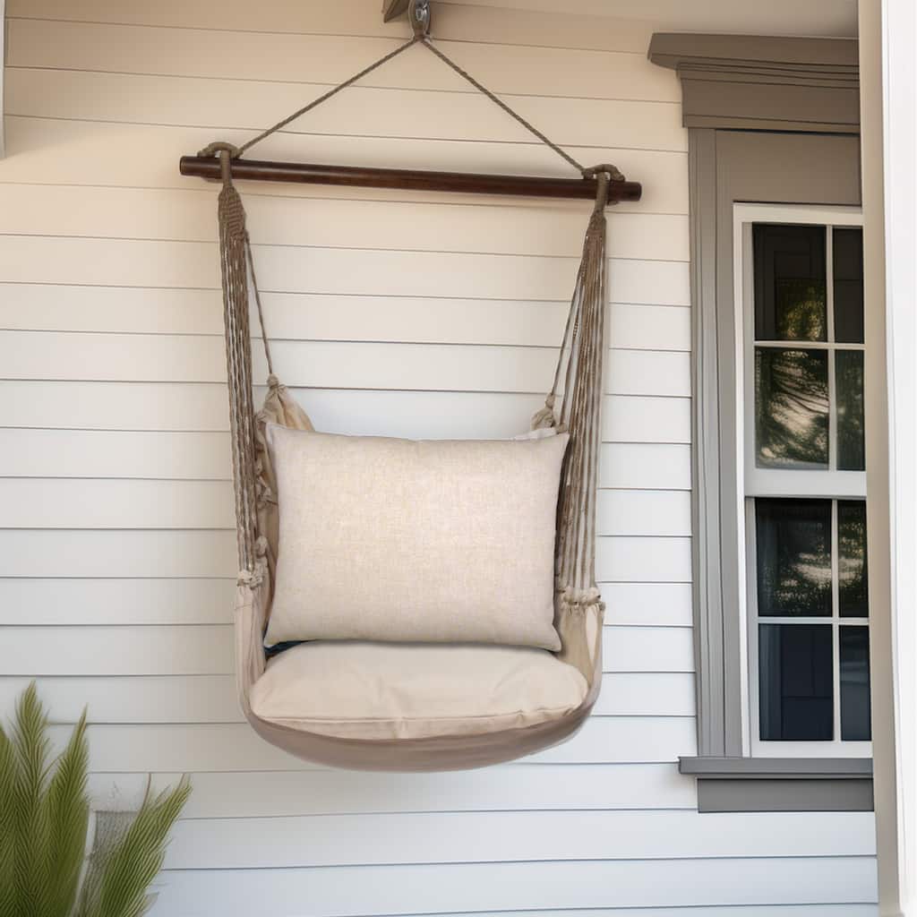 Magnolia Casual Swing Set 4 piece - Latte Solid w/ Latte Solid