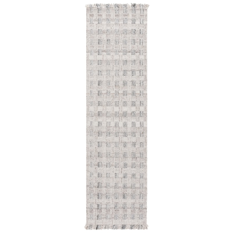 SAFAVIEH Handmade Renewal Friedlinde Rug - 2'3" x 8' Runner - Grey