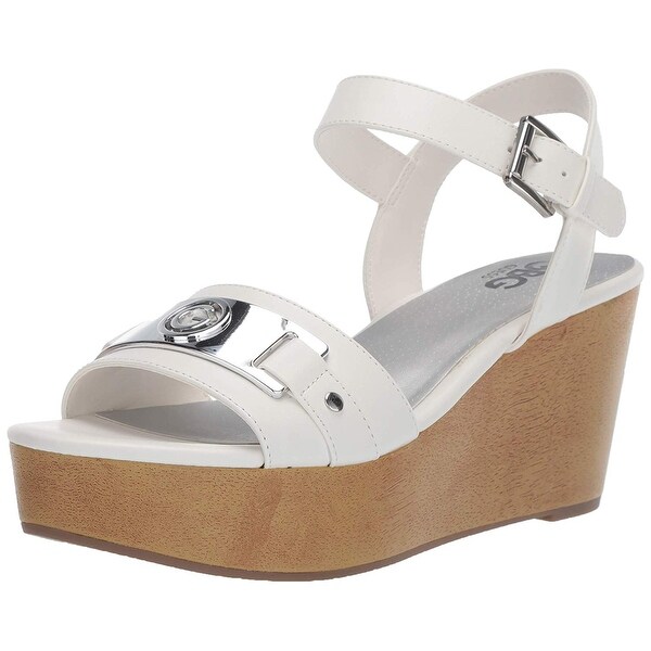 guess platform sandals