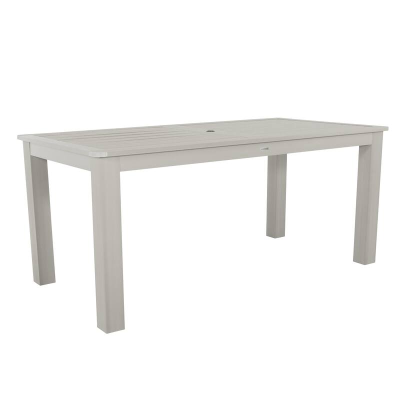 HIGHWOOD Counter Height Rectangular Outdoor Table 42" x 84" - Harbor Gray