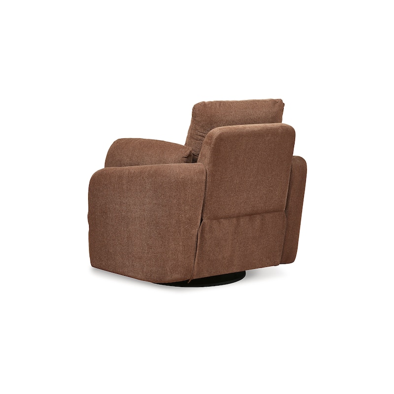Signature Design by Ashley Modmax Brown Swivel Glider Recliner