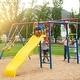preview thumbnail 23 of 23, Lifetime Monkey Bar Adventure Swing Set (Earthtone)