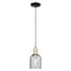 Option Charcoal / Black Antique Brass