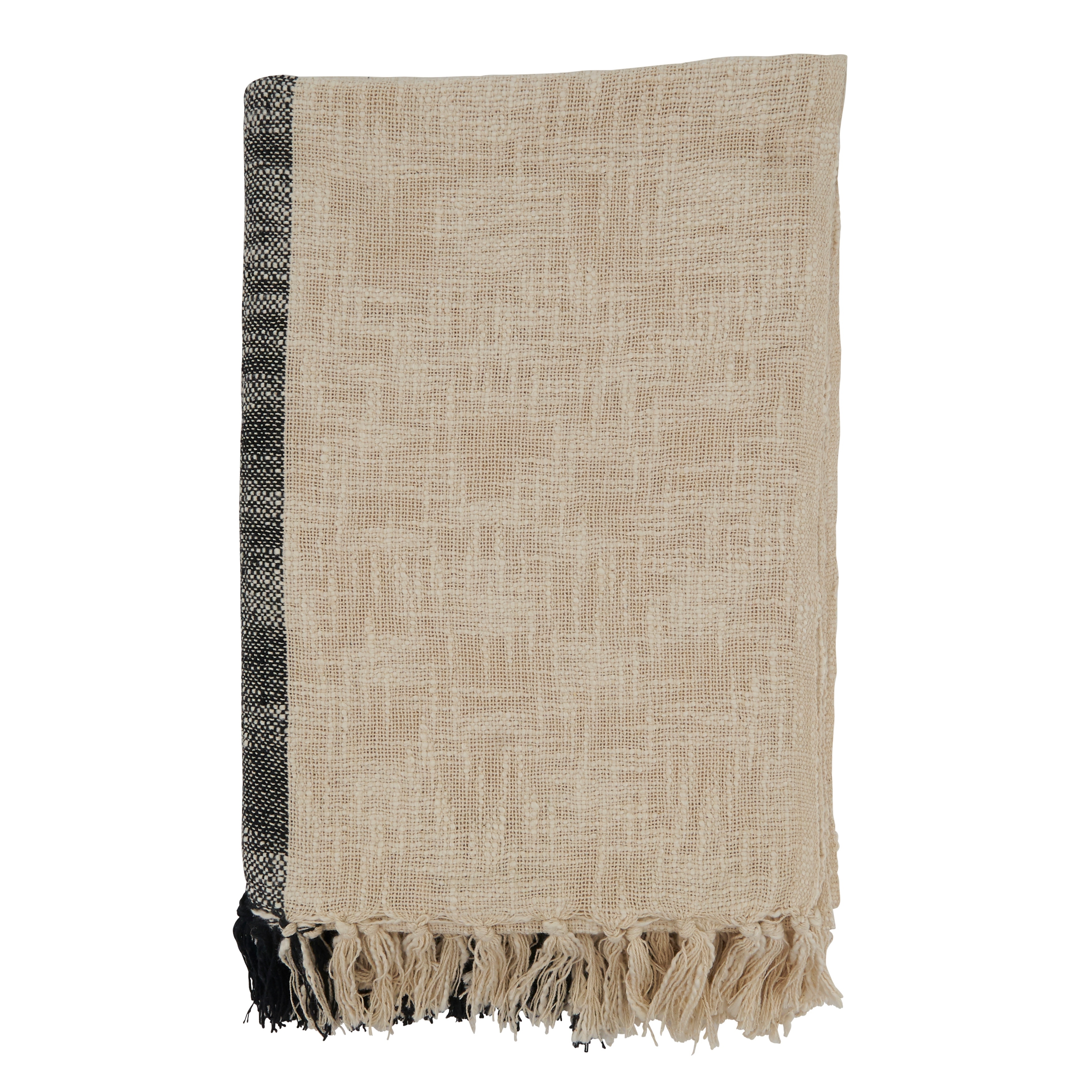 Striped Design Throw