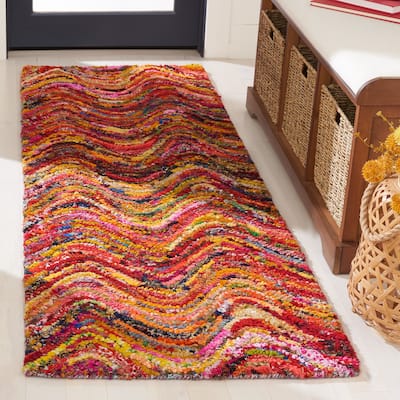 SAFAVIEH, Handmade Nantucket Sorana Contemporary Cotton Rug