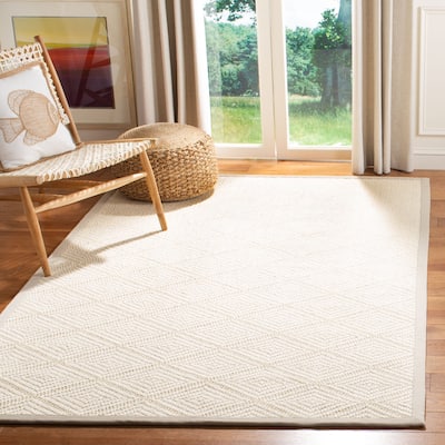 SAFAVIEH Handmade Palm Beach Contemporary Geometric Sisal Area Rug