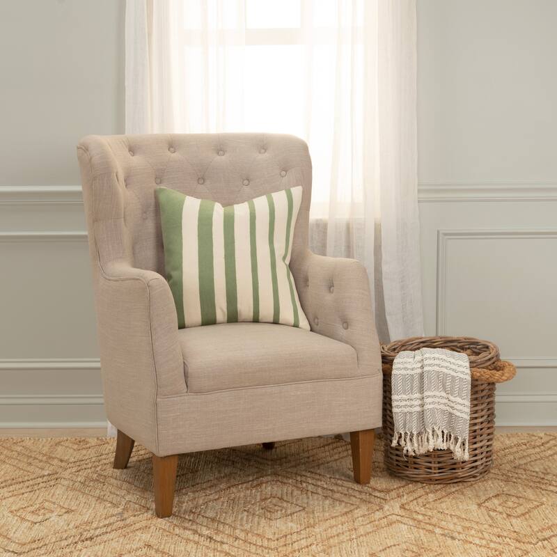 Rizzy Home Transitional Poly Filled Pillow - 20" x 20"