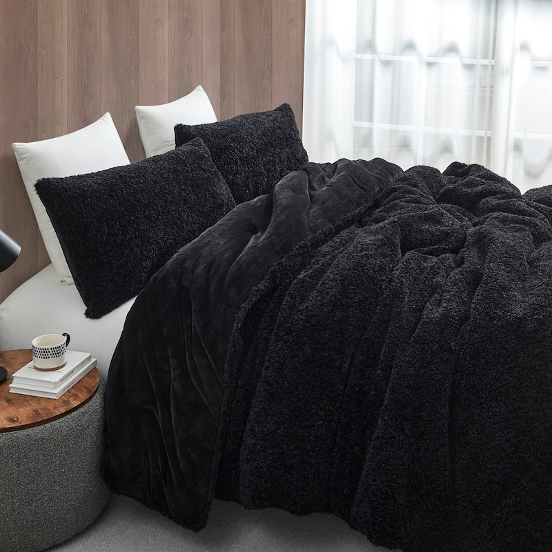 Oh Em Gee - Coma Inducer® Oversized Comforter Set - Black