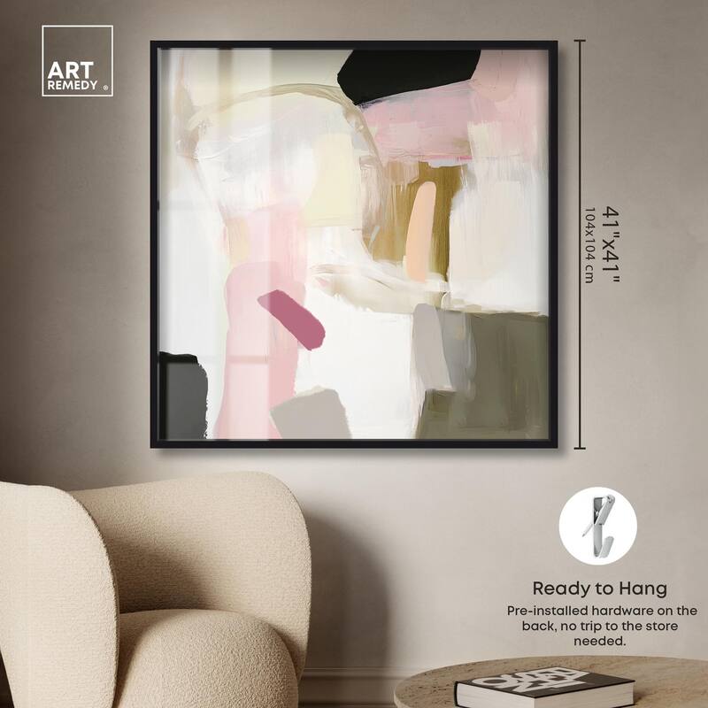 Dynamic Color III Shadowbox by Art Remedy