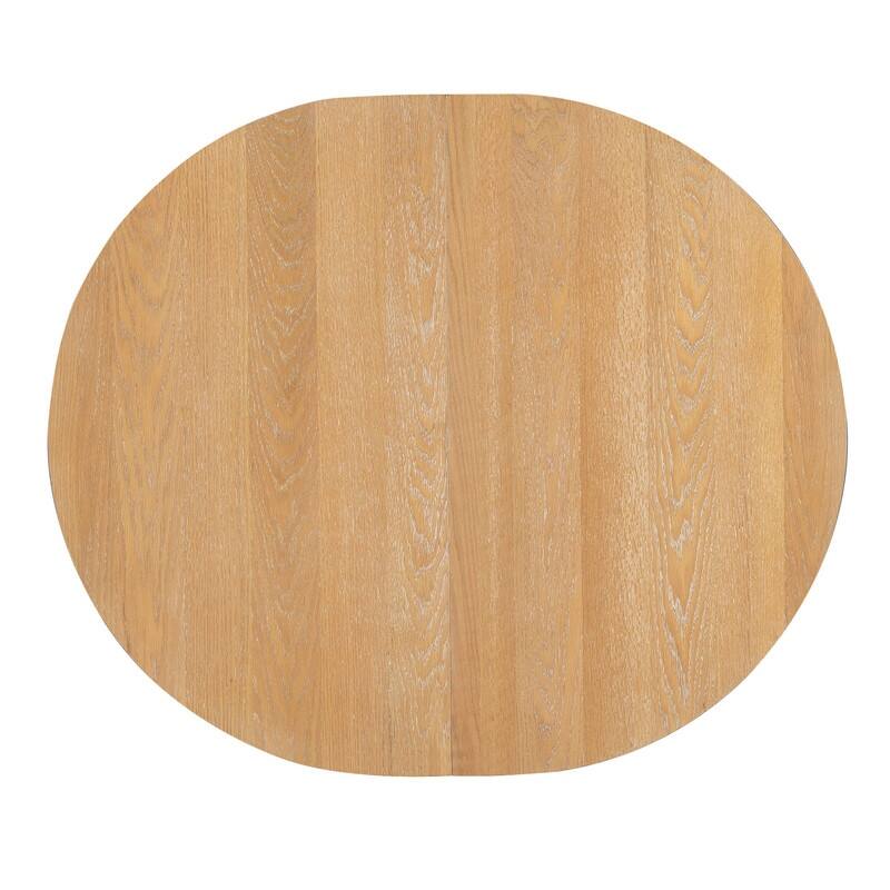 Farmhouse 5-Piece Dining Table Set with Upholstered Chairs and Extendable Dining Table for Dining Room, Kitchen and Living Room