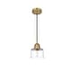 preview thumbnail 4 of 8, Elegant Lighting Kenna Single Light 7" Wide Mini Pendant with Clear