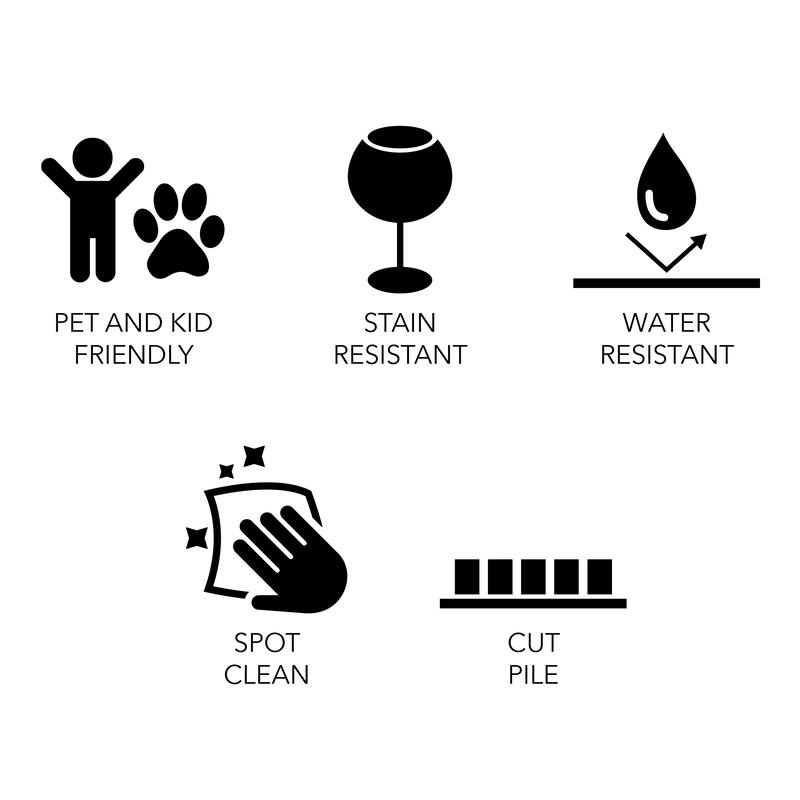 Grand Bazaar Hyannis Machine Made Distressed Transitional Area Rug