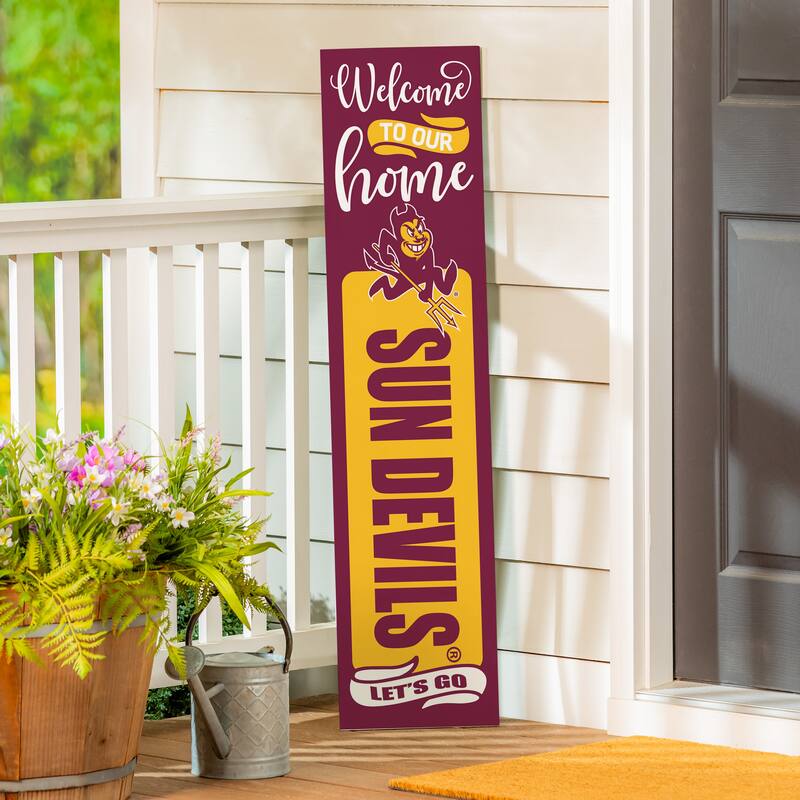 47" Double Sided Seasonal Porch Leaner, Arizona State University - 47" x 11.25"