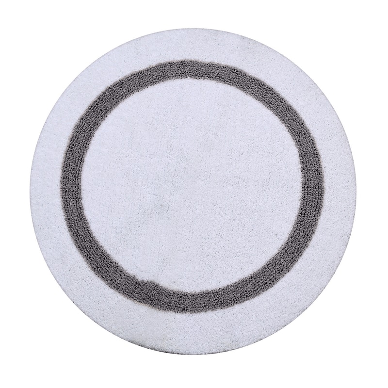 Better Trends Bath Rugs 100% Cotton Tufted Super Absorbent Reversible Bathroom Rug Set for Shower, Sink Mats Hotel Collection