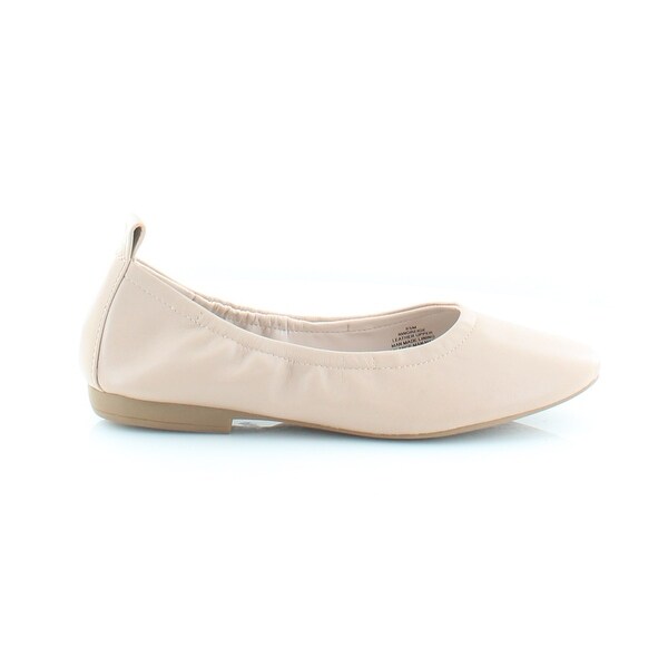 nine west greige ballet flat