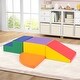 preview thumbnail 11 of 15, 4-Piece Climb and Crawl Foam Block Play Set for Kids