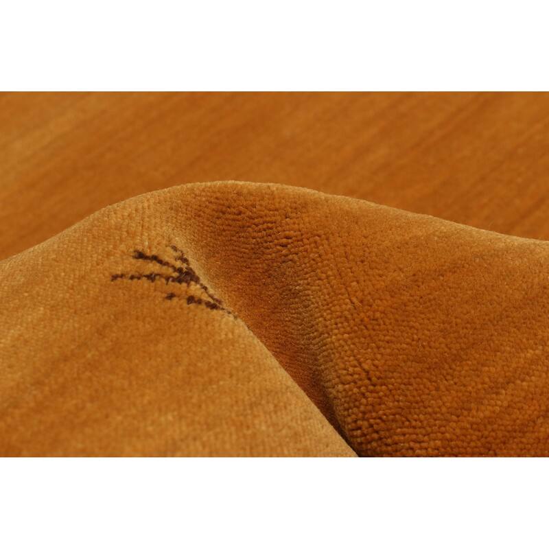 Kashkuli Gabbeh Gold Rug 2'6" x 8'0" - 2'6 x 8'0