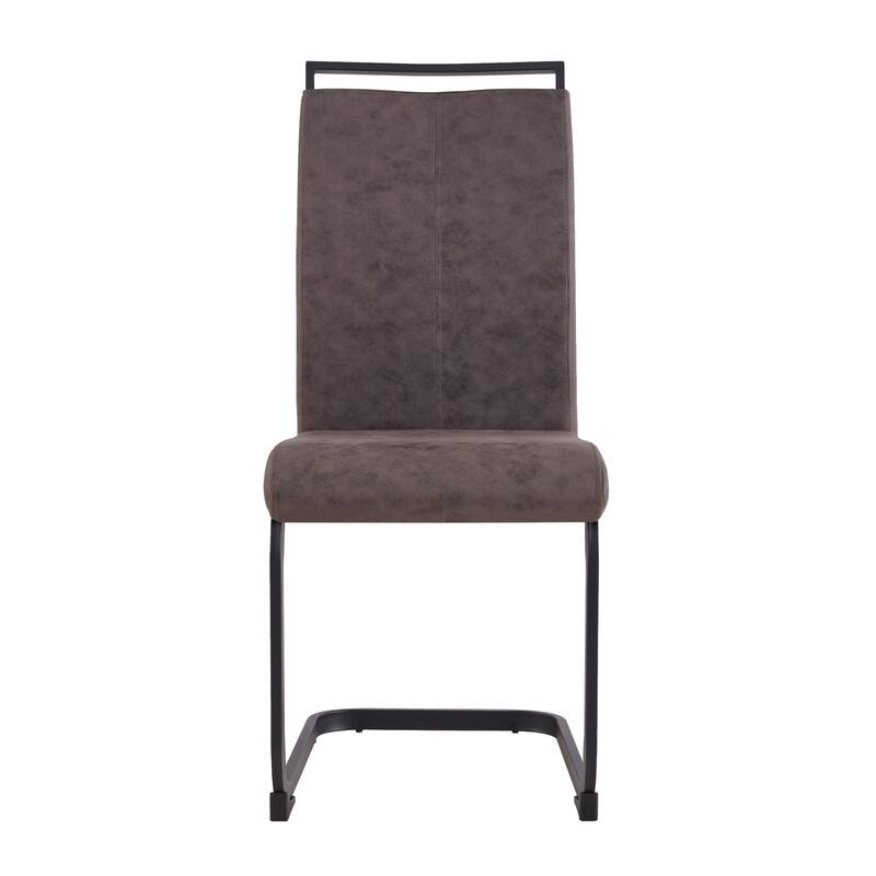 Modern Dining Chairs PU Faux Leather set of 4