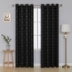 preview thumbnail 30 of 86, Deconovo Decorative Silver Diamond Curtains (2 Panel)