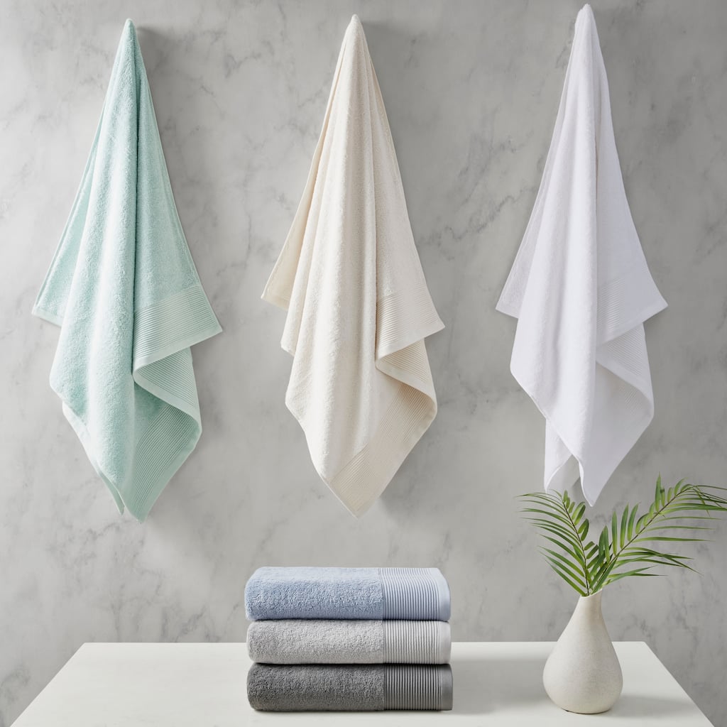 Beautyrest Nuage Cotton Tencel Blend Antimicrobial 6 Piece Towel Set
