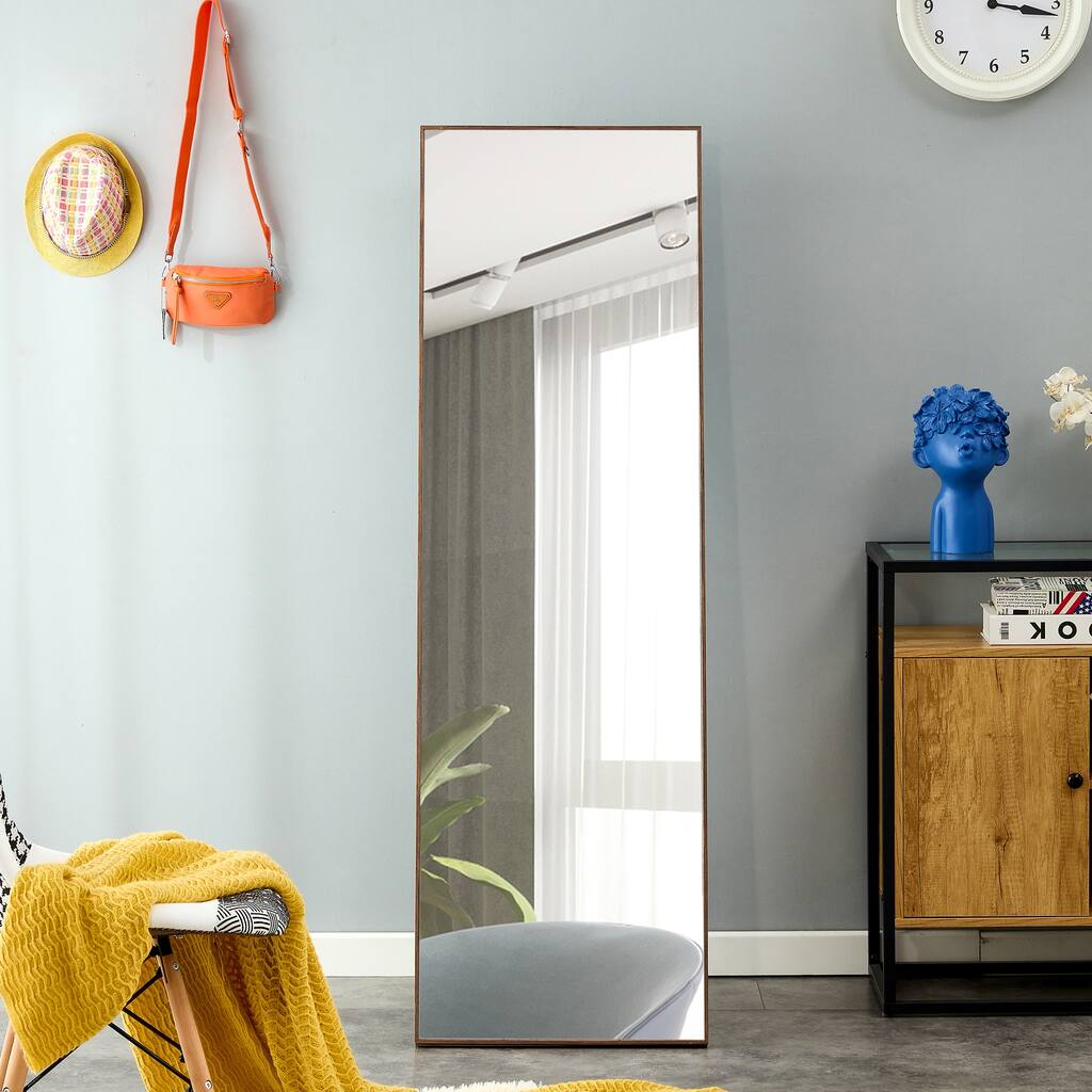 Solid Wood Frame Full-length Mirror