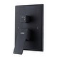 preview thumbnail 6 of 6, Lanbo Luxury Tub Shower System Wall Mounted Shower Faucet Mixer Black Shower Head Combo Set