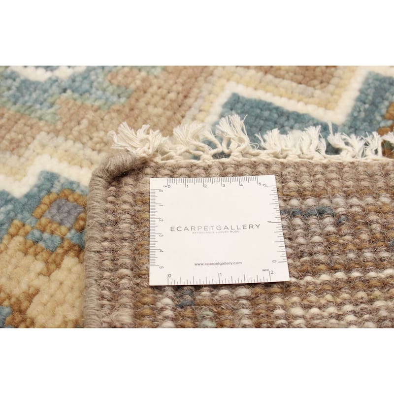 ECARPETGALLERY Hand-knotted Jules Serapi Beige Wool Rug - 5'2 x 7'11