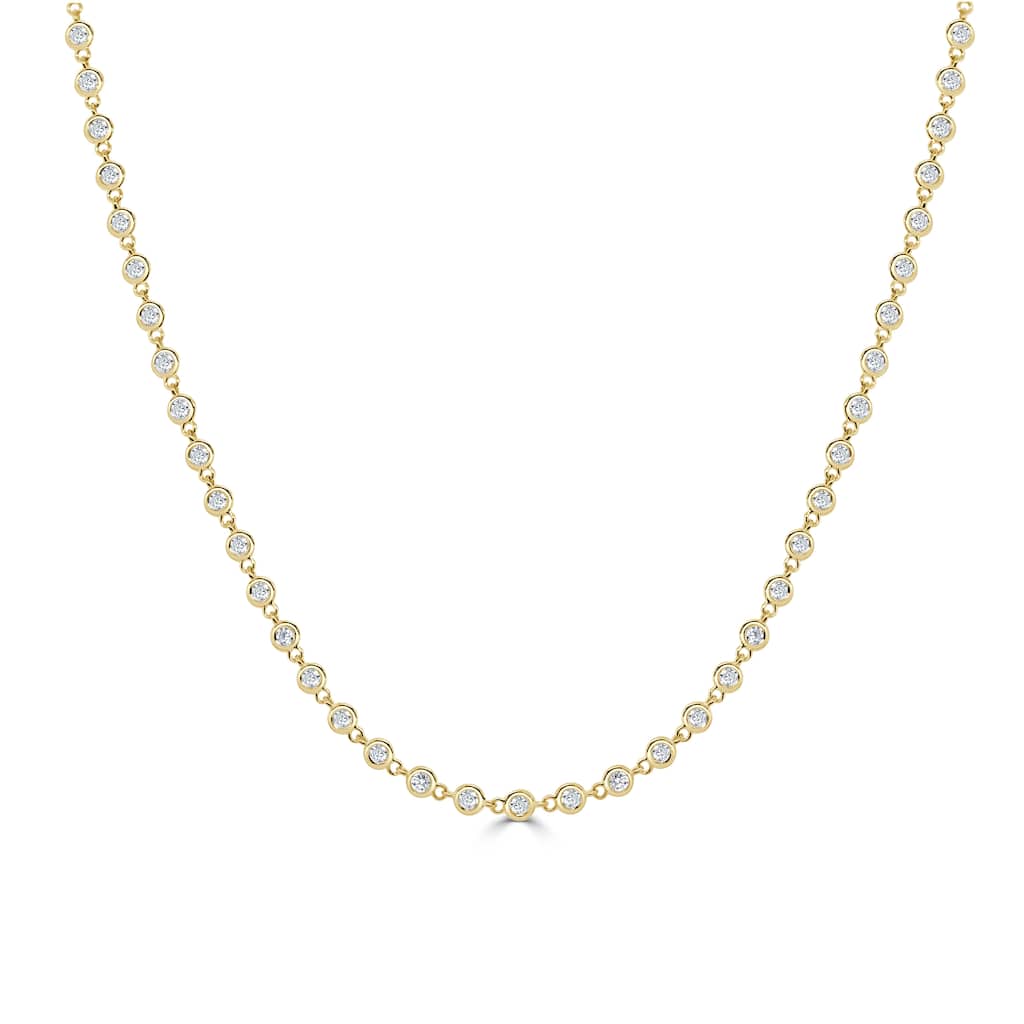 Joelle Collection Diamond Necklace 14K Gold 2ct