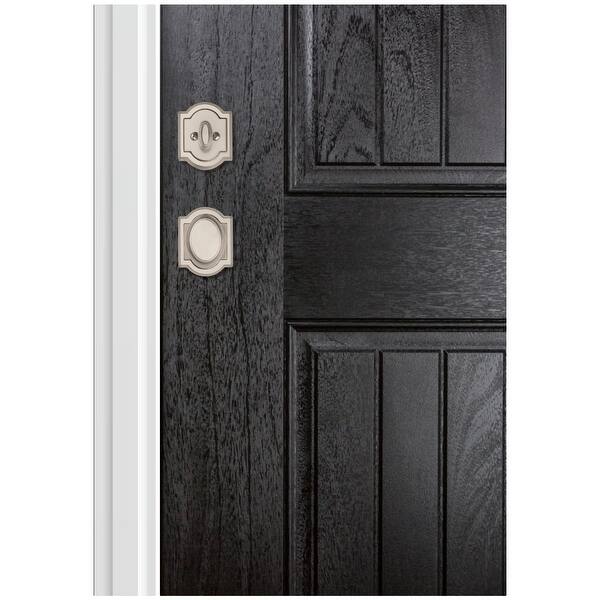 Baldwin Wesley Style Handleset with Carnaby Interior Knob from the