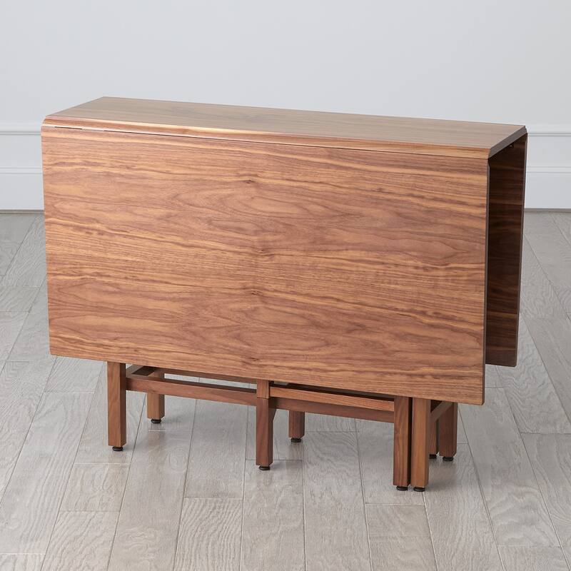 Liam Drop Leaf Table-Walnut