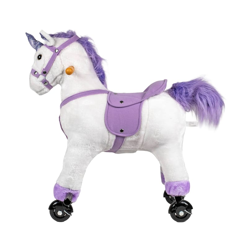 Walking Unicorn White with Sound