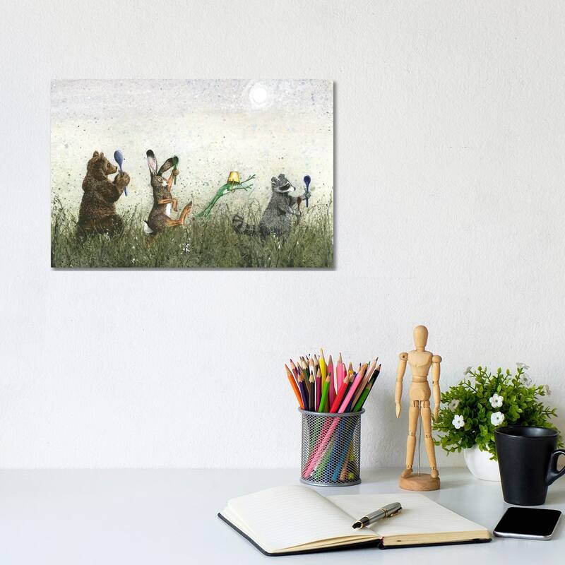 iCanvas "Spoon" by Maggie Vandewalle Canvas Print - 8x12x0.75