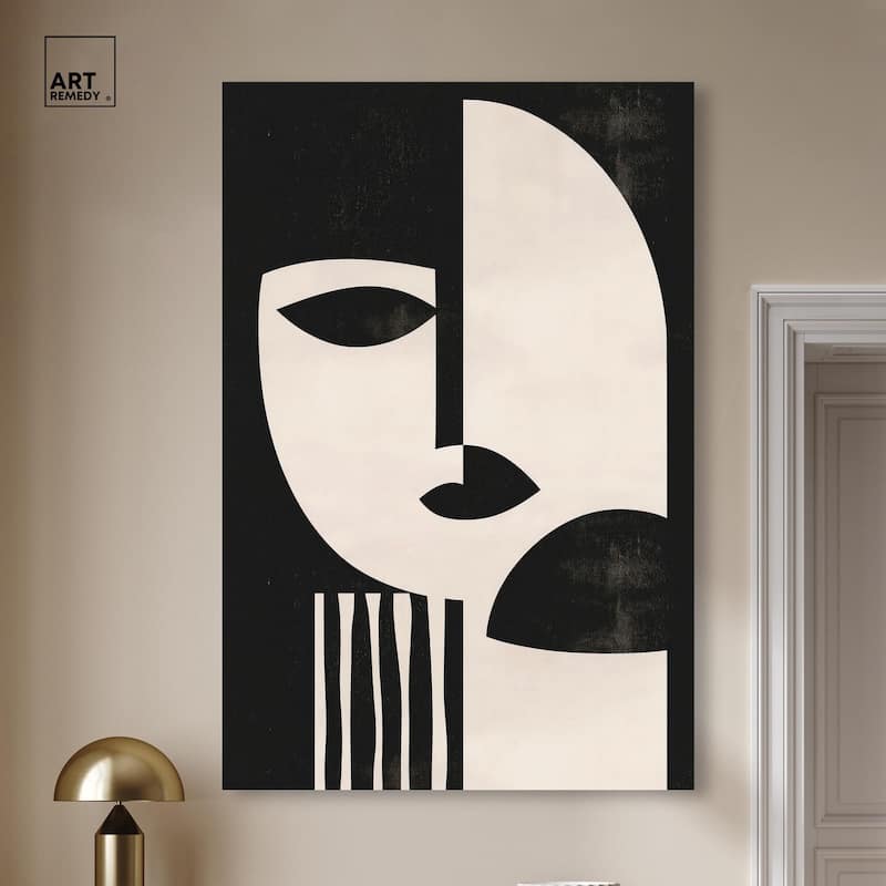 The Mask III Canvas by Art Remedy, Gallery Wrapped