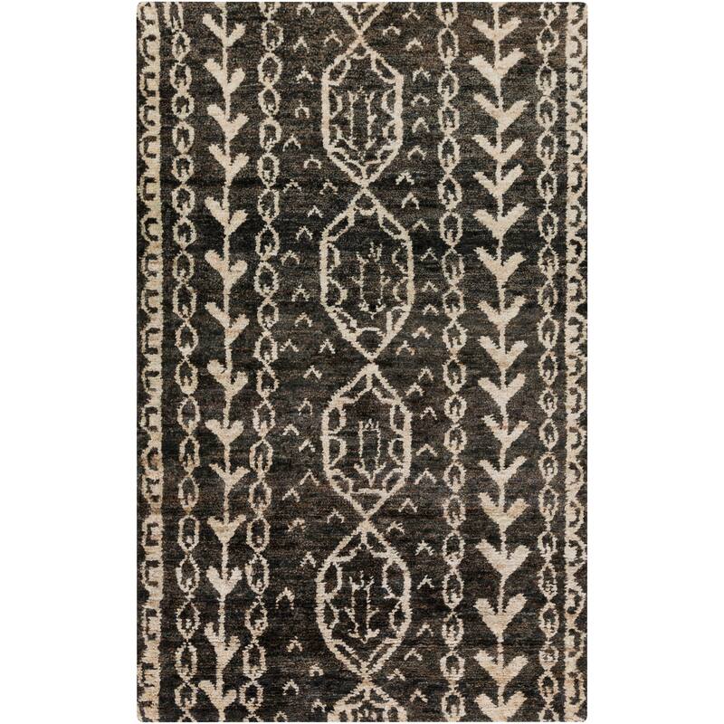 The Curated Nomad Clarendon Hand Knotted Bohemian Jute Area Rug