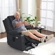 preview thumbnail 13 of 77, MCombo Electric Power Lift Recliner Chair Sofa with Massage and Heat, 3 Positions, USB Ports, Faux Leather