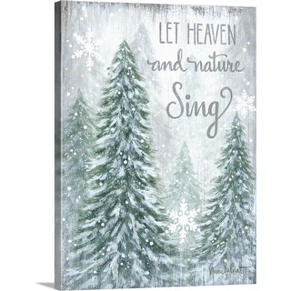 GreatBIGCanvas "ALP1720 - Let Heaven and Nature Sing" Winter Canvas Wall Art