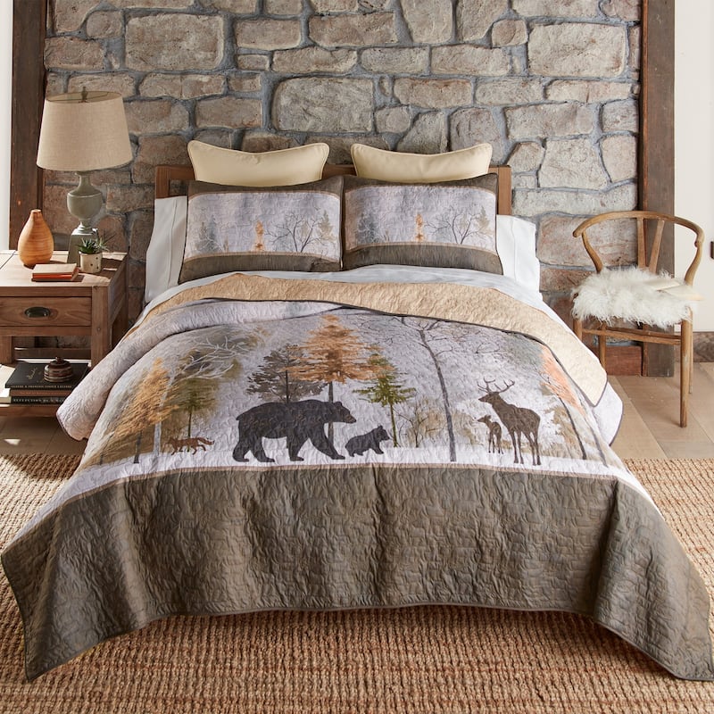 Donna Sharp Dawn Mist Polyester Quilt Collection - King