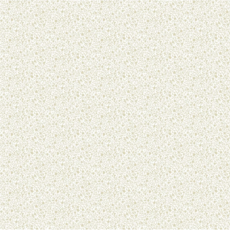 Galerie Wallcoverings Little Explorers 2 Tiny Botanical Flowers Non-woven Matte Wallpaper Roll - 33 feet x 21 inches - Beige