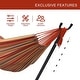 preview thumbnail 39 of 86, Double Cotton Hammock with Space Saving Steel Stand