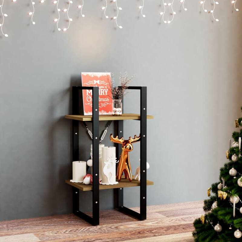 vidaXL Bookshelf Book Cabinet Shelving Unit for Living Room Engineered Wood