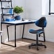preview thumbnail 68 of 128, JJS Ergonomic Mesh Office Chair Adjustable Lumbar Support Computer Desk Chair Black blue